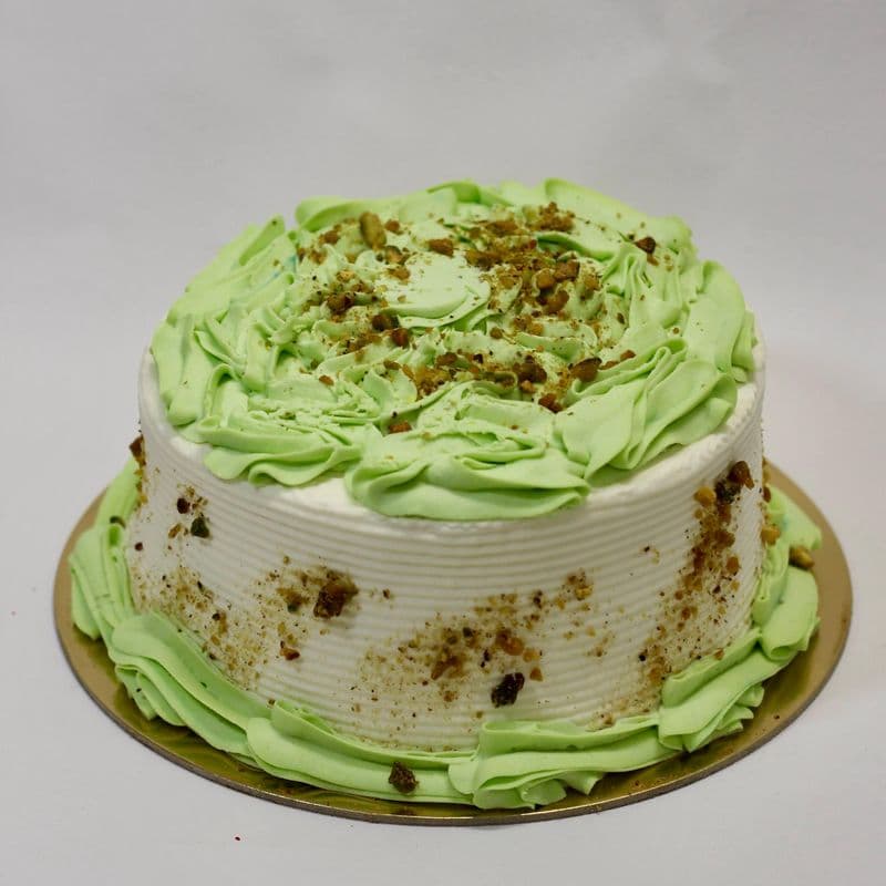 8" Chocolate Pistachio Mousse Cake