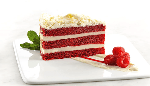 Tranche de Gâteau velours rouge / Red Velvet Cake slice