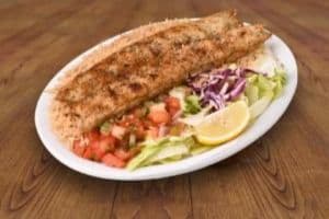 Chicken Kofta Kabob Dinner