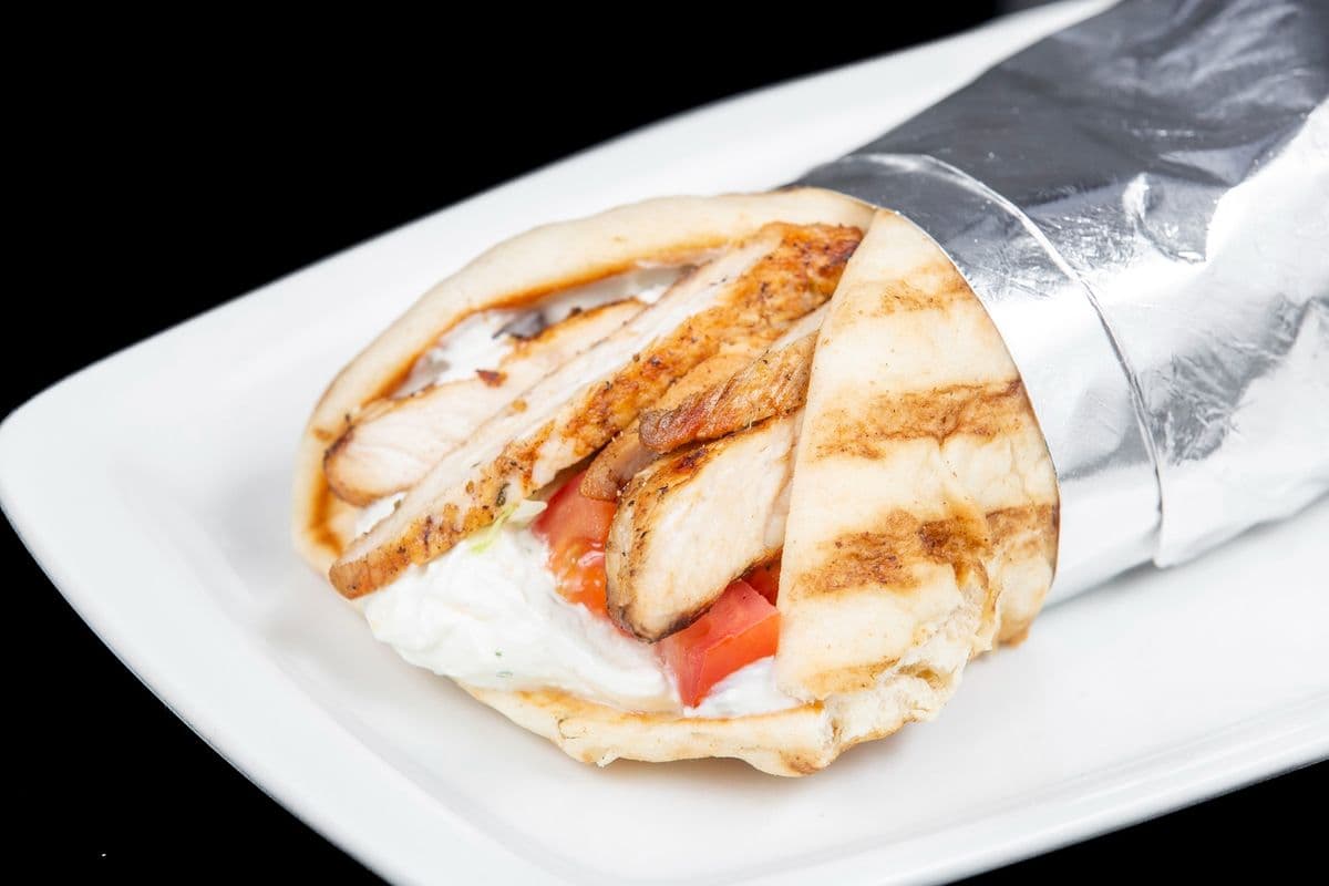 Stuffed Chicken Pita