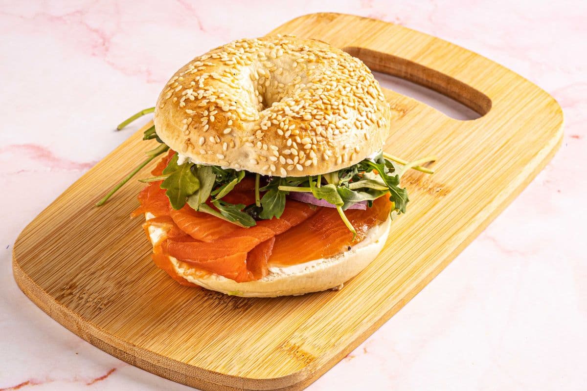 Smoked Salmon Bagel