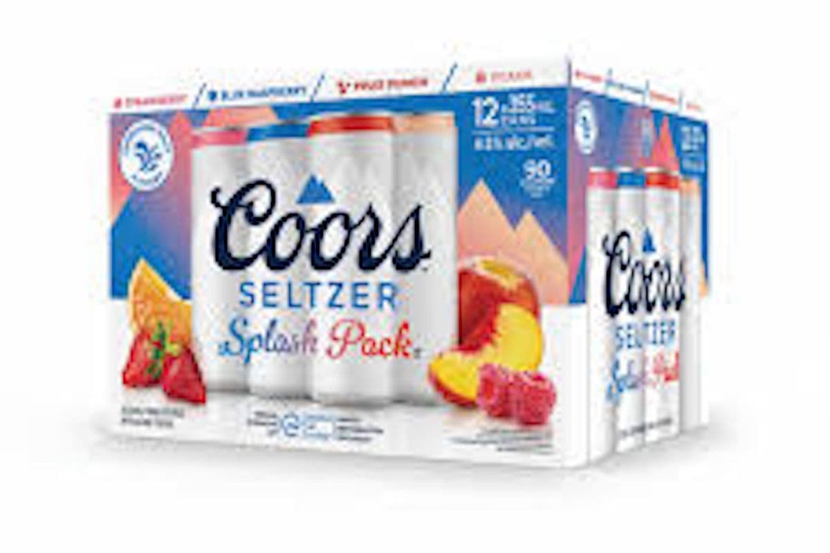 Coors Seltzer Splash Pack (12 x 355 ml)