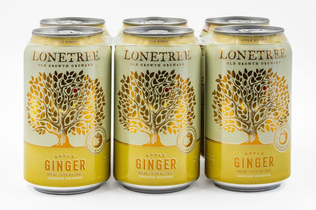 Lonetree Ginger Apple Dry Cider (6) (1 x 355 ml)