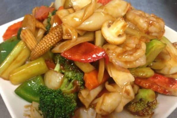Seafood with Mixed Vegetables