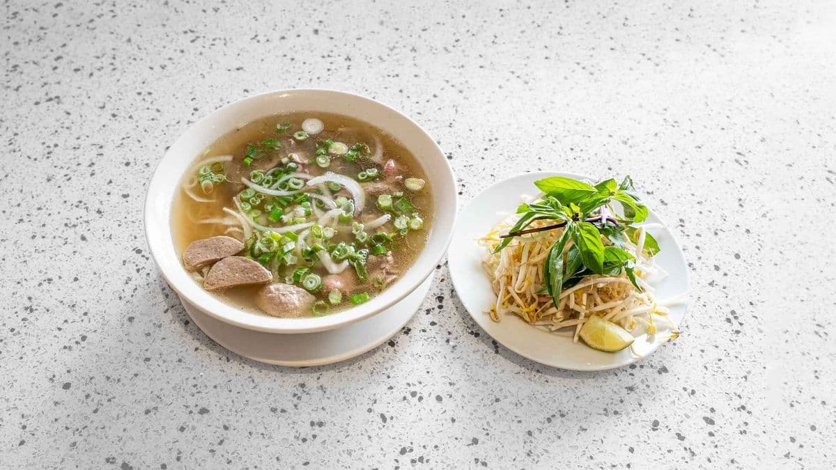 14. Deluxe Beef Noodle Soup (Sliced Beef, Tripe, Brisket & Beef Ball)