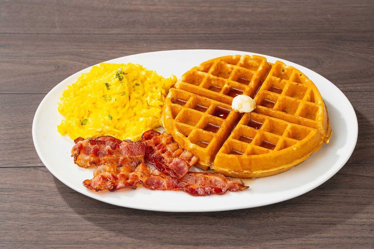 Breakfast Waffle Combo
