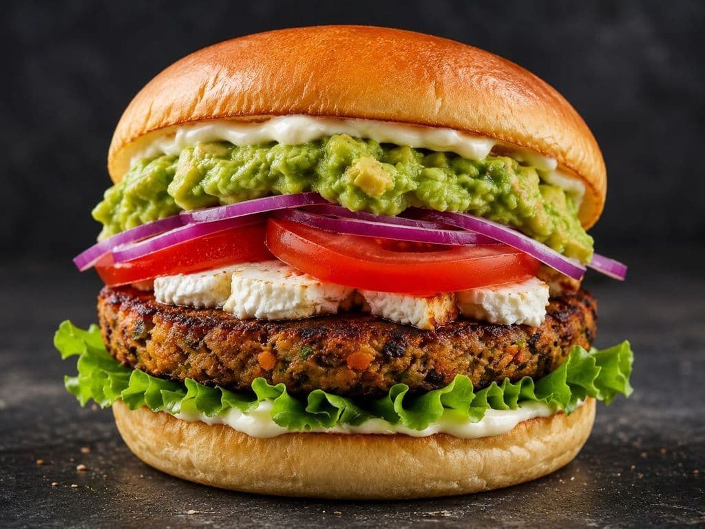 ~BURGER VÉGÉTARIEN