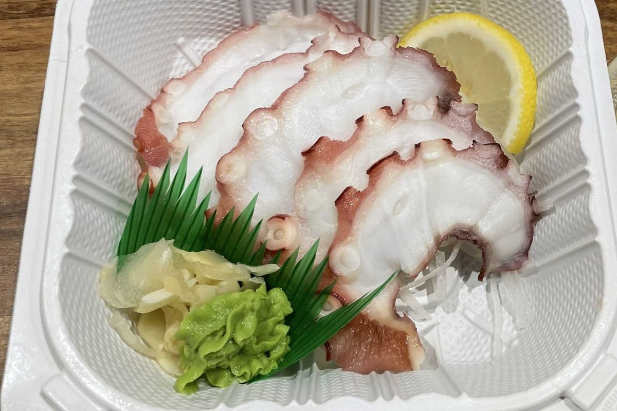 Tako Sashimi (5 pcs)