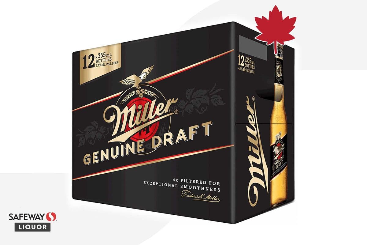 Miller Genuine Draft (12 x 355 ml)