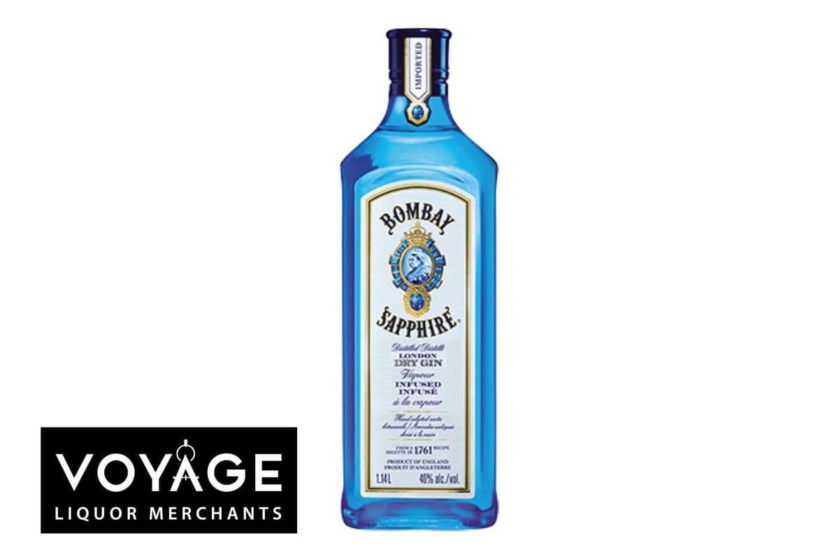 Bombay Sapphire London Dry Gin (1 x 1.14 L)