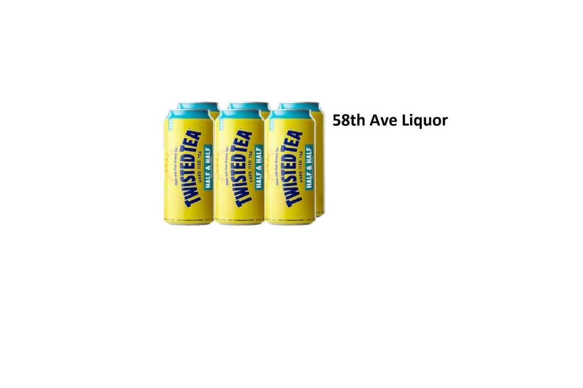 TWISTED TEA HALF & HALF ICED TEA CANS (1 x 6x355ML)