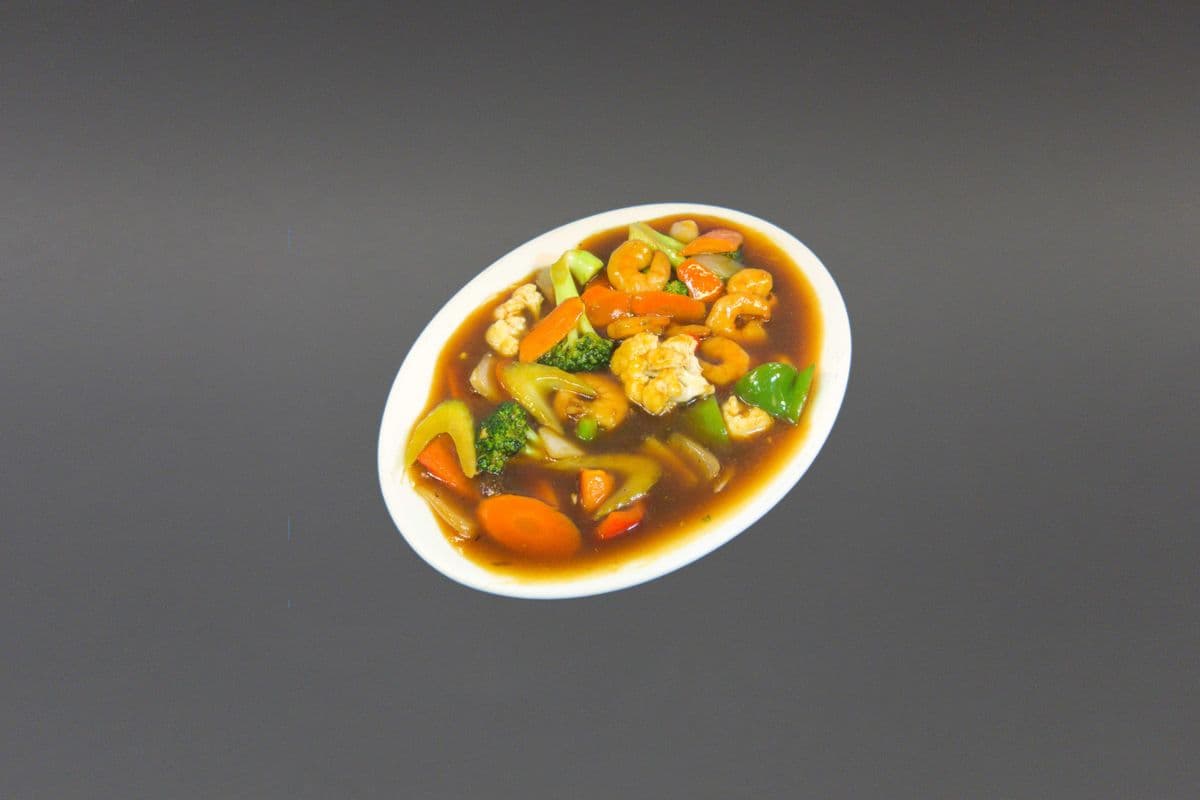 Shrimp with Mixed Vegetables