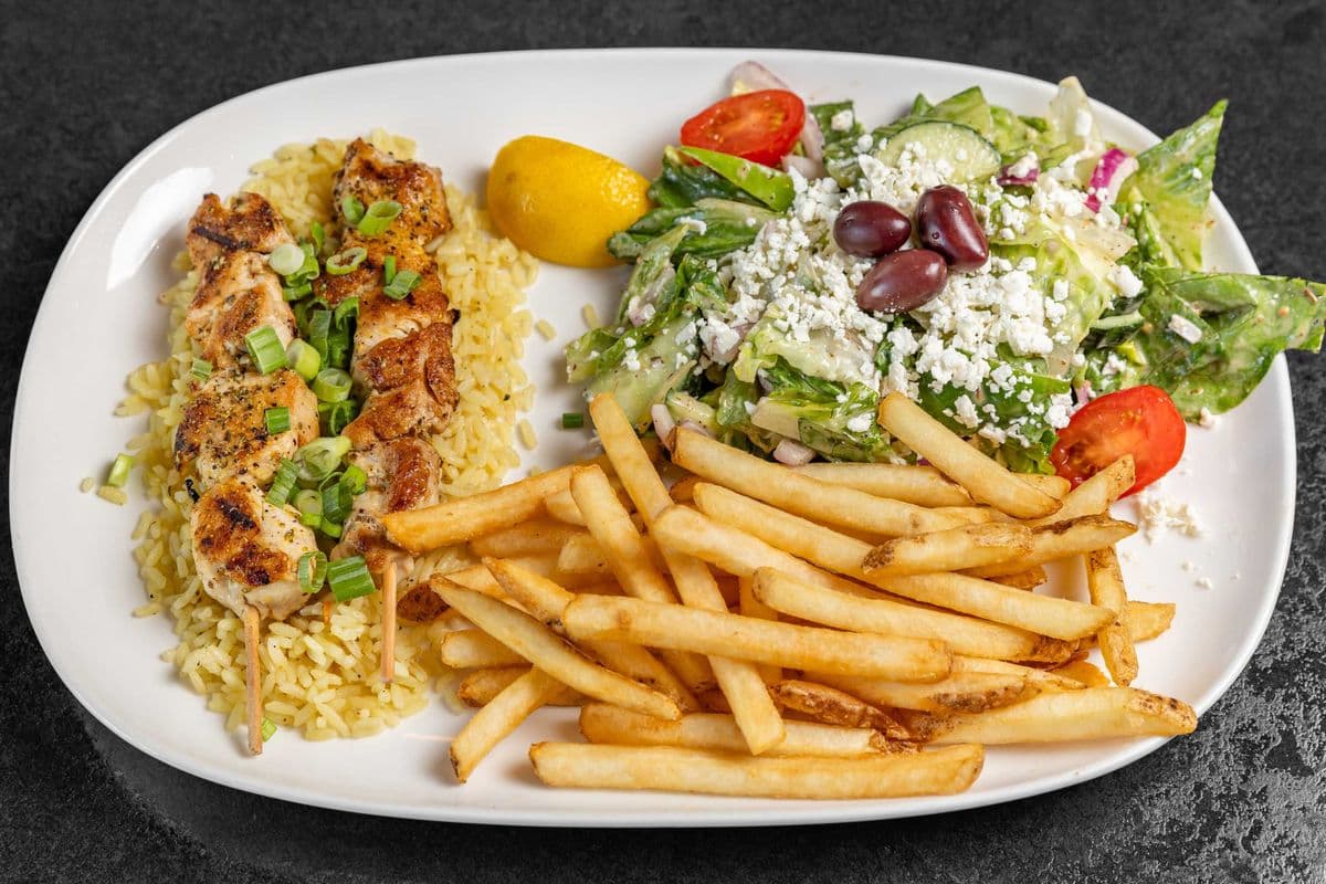 Greek or Chicken Souvlaki