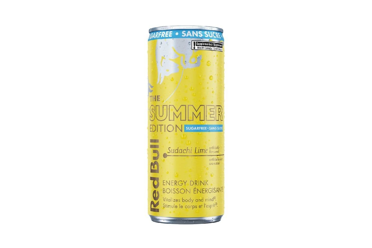 Red Bull Sugar Free Sudachi Lime Summer Edition (473 ml) 1425214
