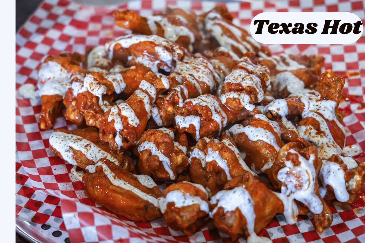 2lb Wings + 2 Blue Cheese Dip