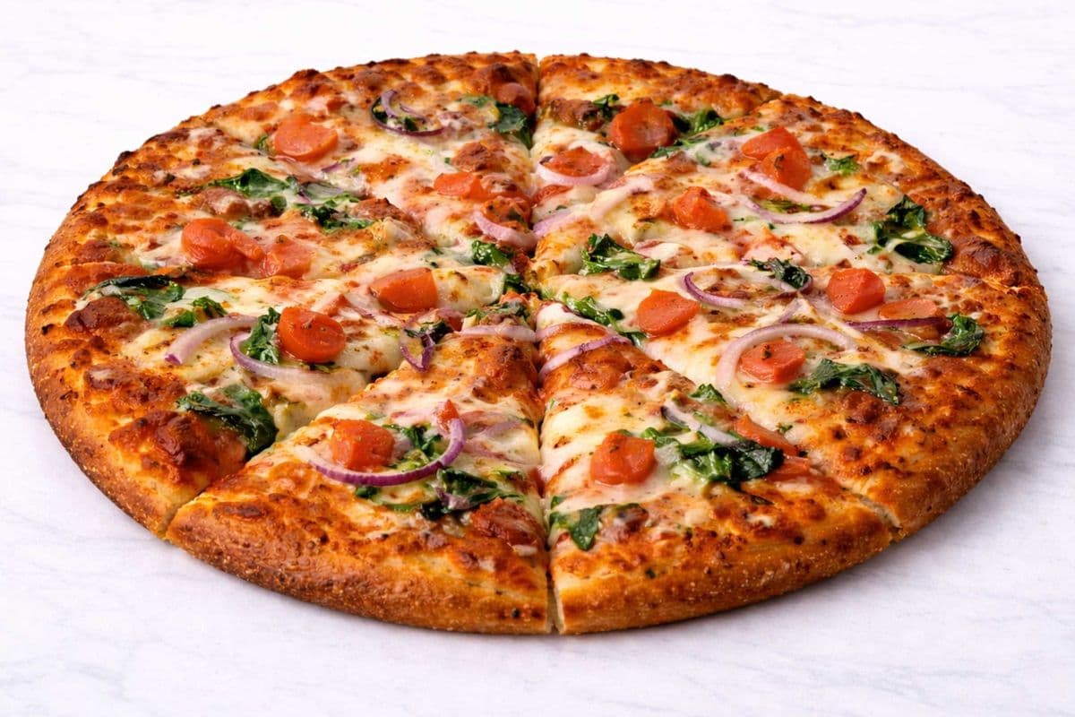 Spinach Pizza