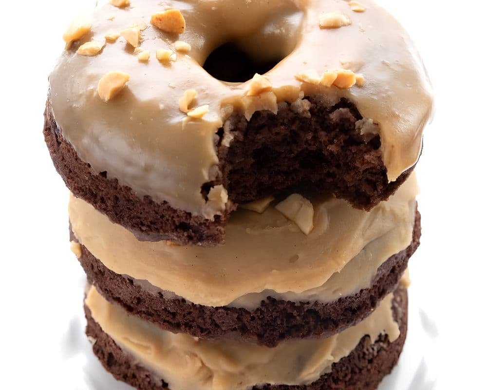 Peanut Butter Chocolate Donut (V)(GF)
