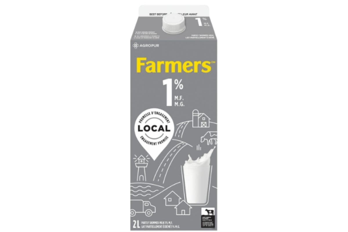 Farmers - Homogenized Milk 1% (2L)