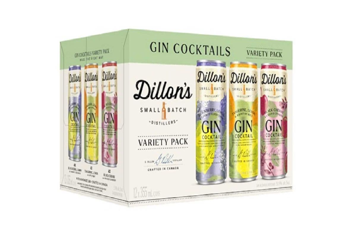 Dillon's Gin Cocktail Mixed Pack (12 x 355 ml)