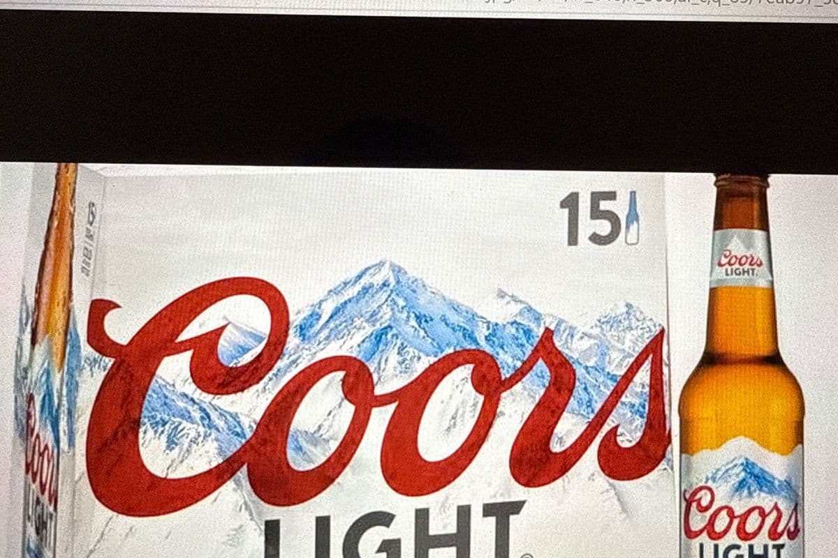 Molson Coors Light 15PK Bottle (15 x 341 ml Bottle)