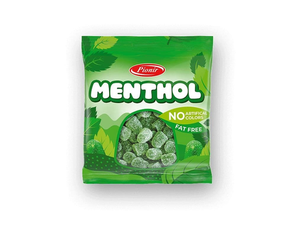 Pionir Menthol Gummies 100g Serbian Mint Candies