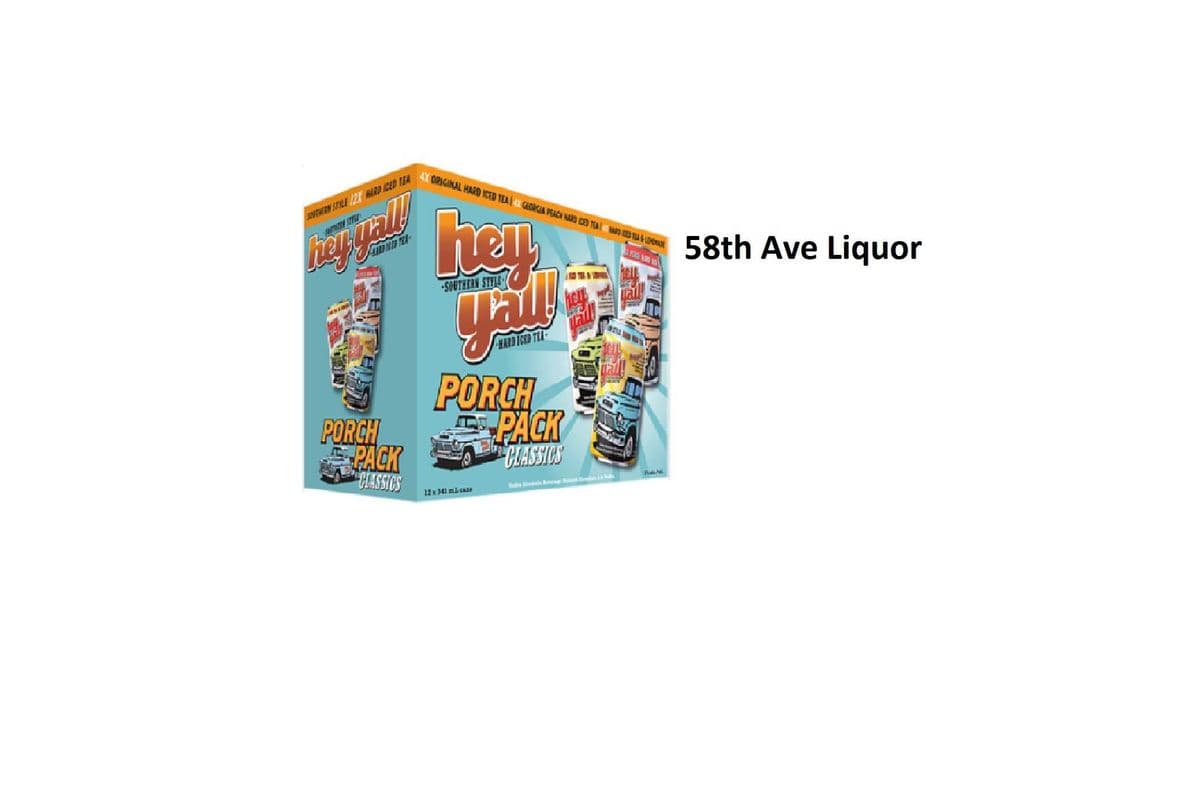 HEY Y'ALL PORCH CANS (1 x 12x341ML)