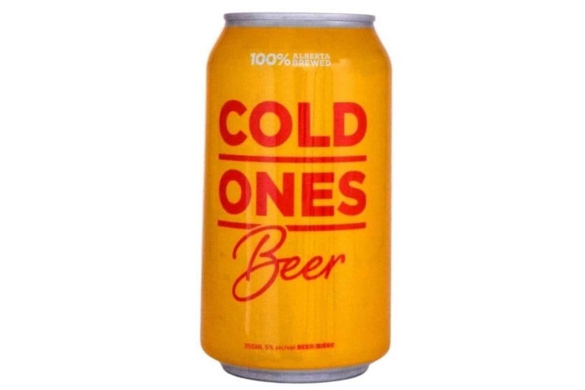 COLD ONES LAGER BEER 5% (8 PACK) (8 x 355ML CAN)