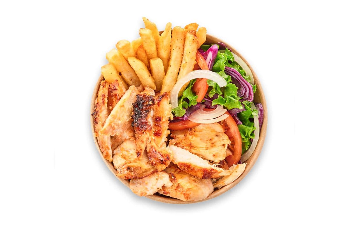 Fries & Salad BOWL