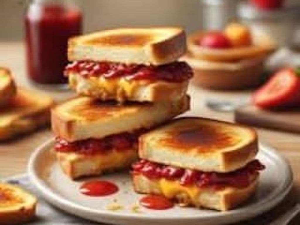 Cheese Jam Sandwich