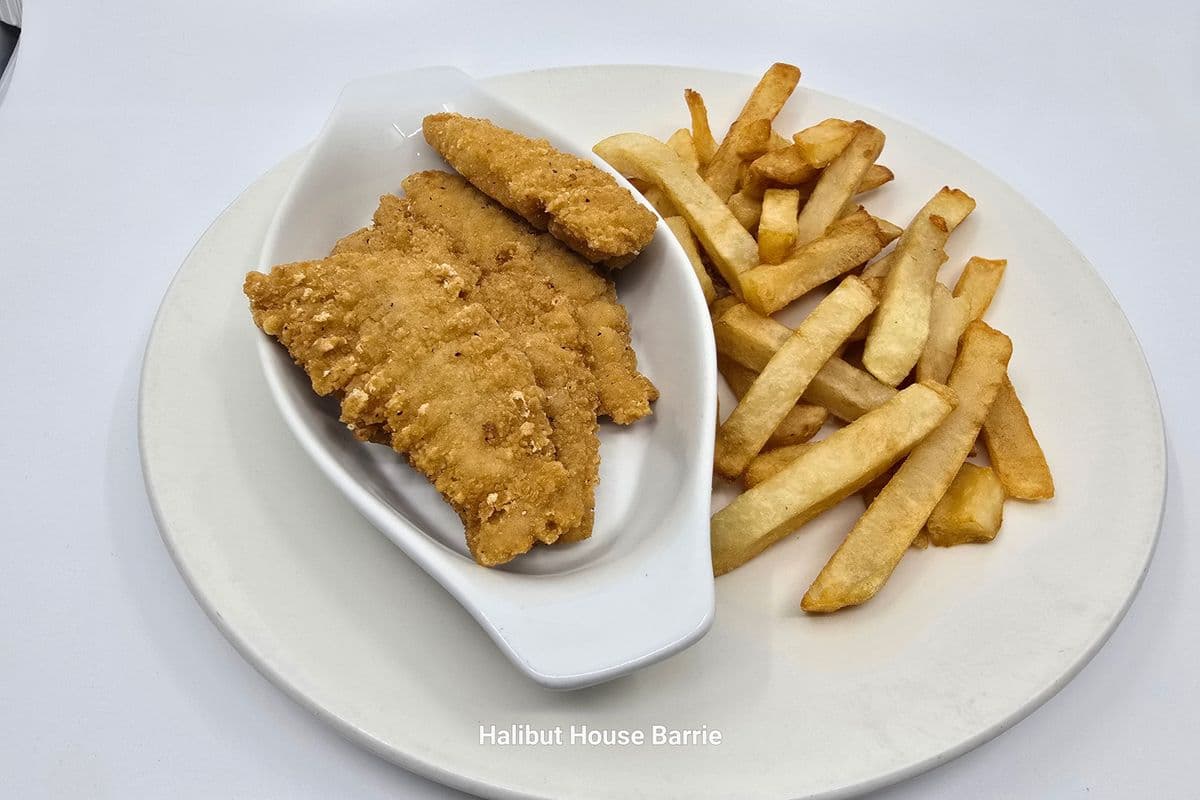 Chicken Fingers (4 pcs) & Chips