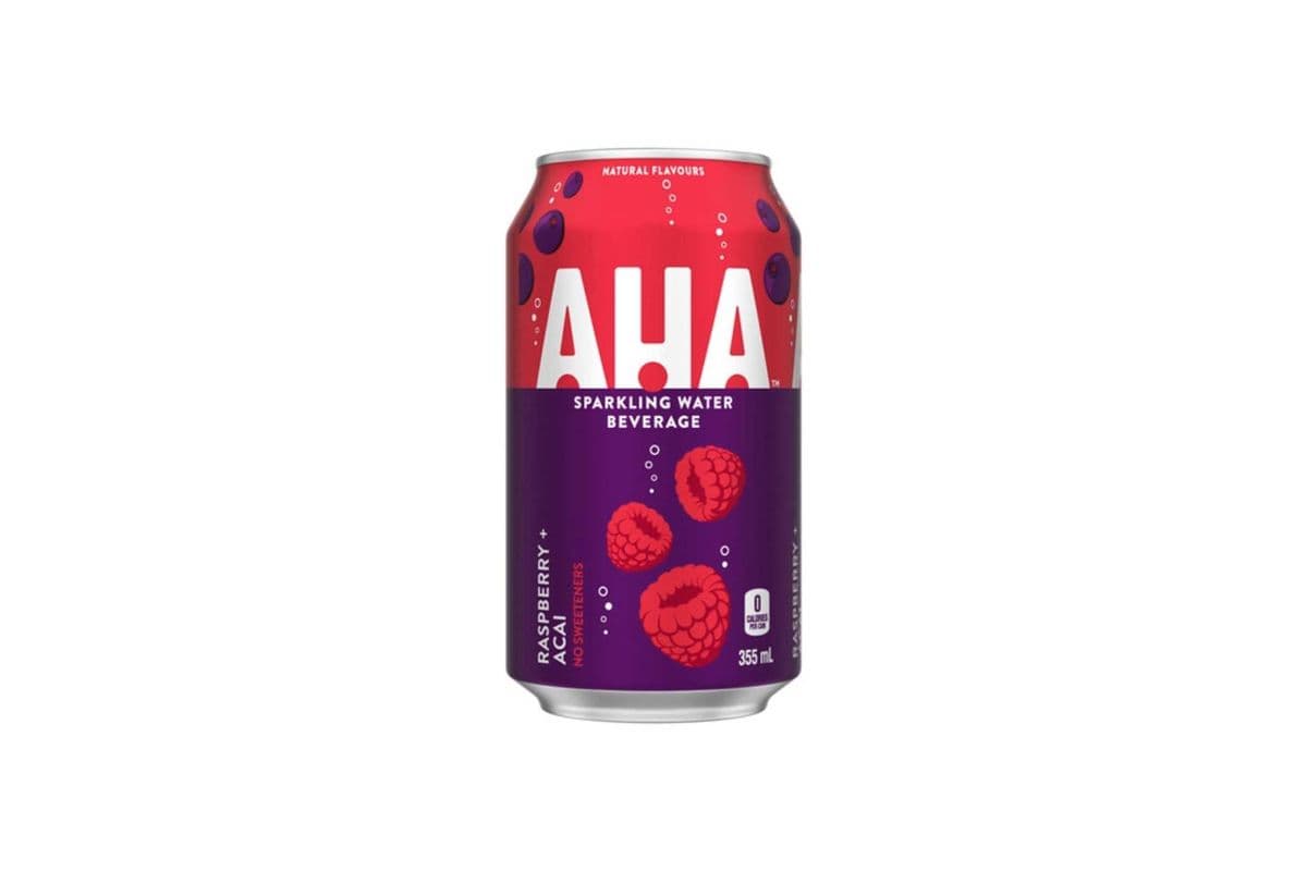 Aha Raspberry Acai Sparkling Water 355ml (355ml)