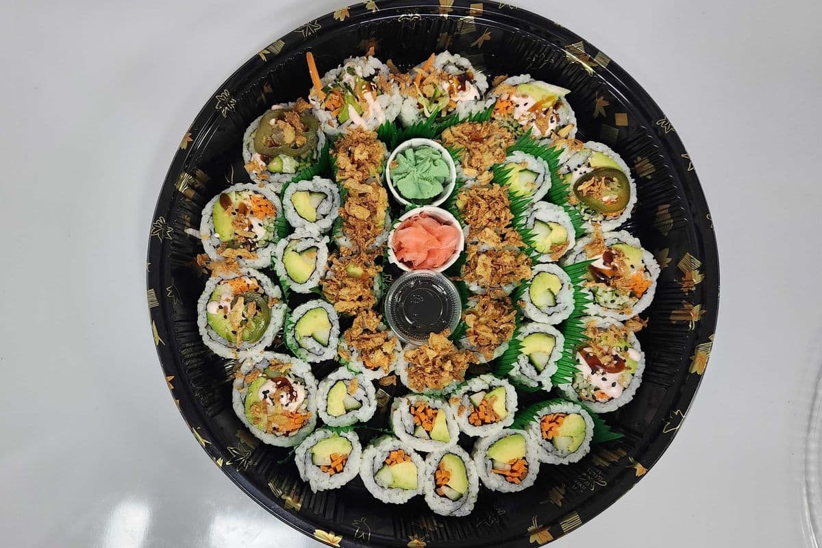 Veggie Maki Trays (34 pcs)