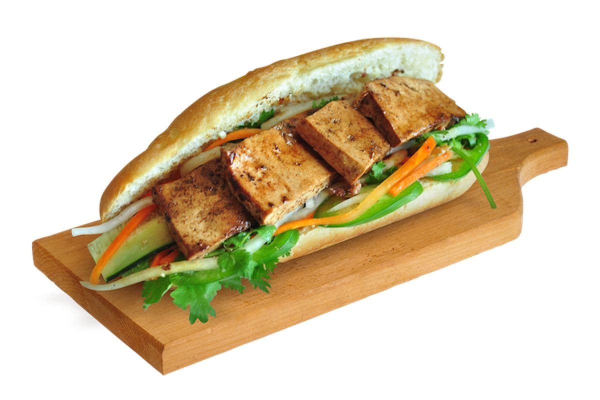 10. Lemongrass Tofu Sandwich / Bánh Mì Tàu Hủ Sã