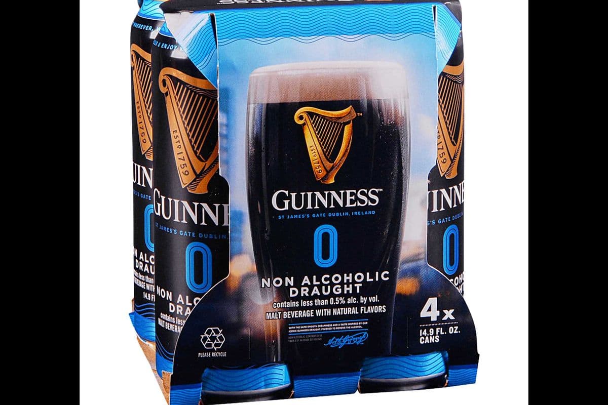 GUINNESS NON ALCOHOLIC DRAUGHT (4 x 440ML)