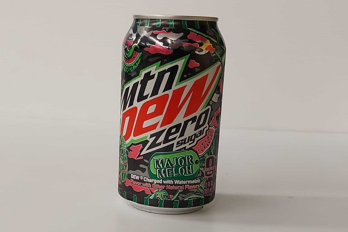 Mountain dew major melon zero sugar (355ml)
