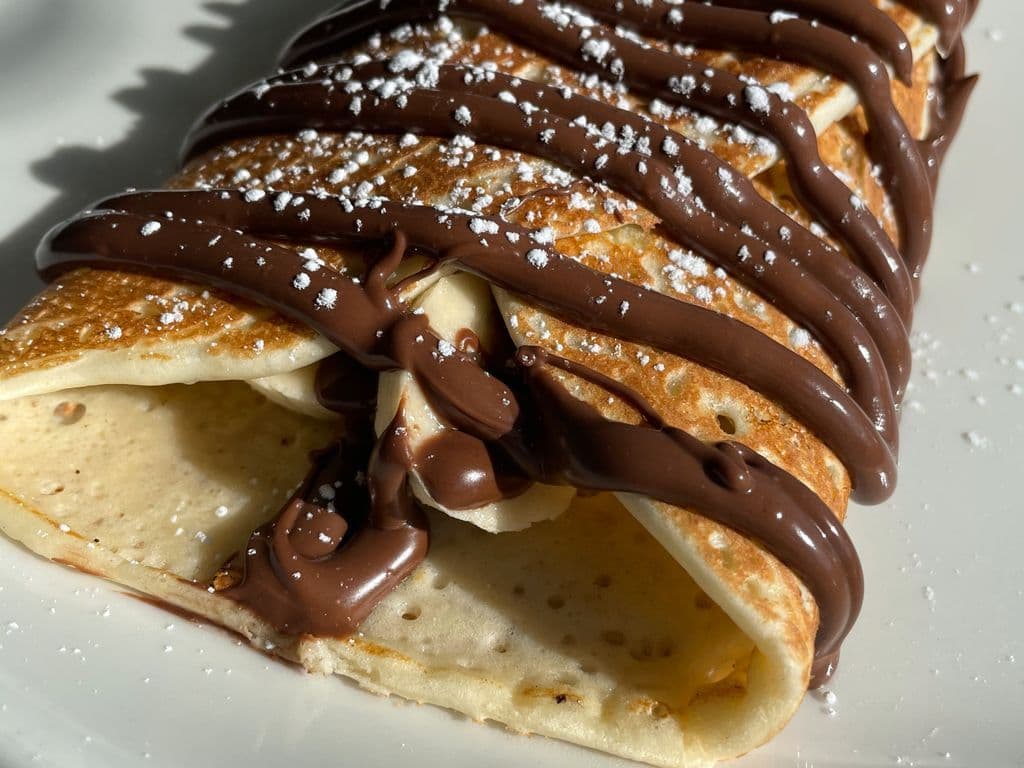 Matheo adore sa crêpe
