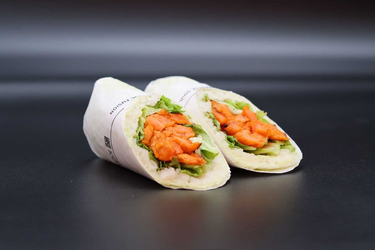 Yam and Avocado Burrito
