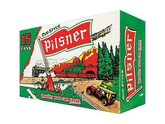 Old Style Pilsner15can, 355mL domestic (5.0% ABV)