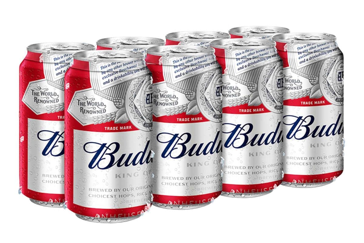 Budweiser 8 (8 x 355 ml cans)