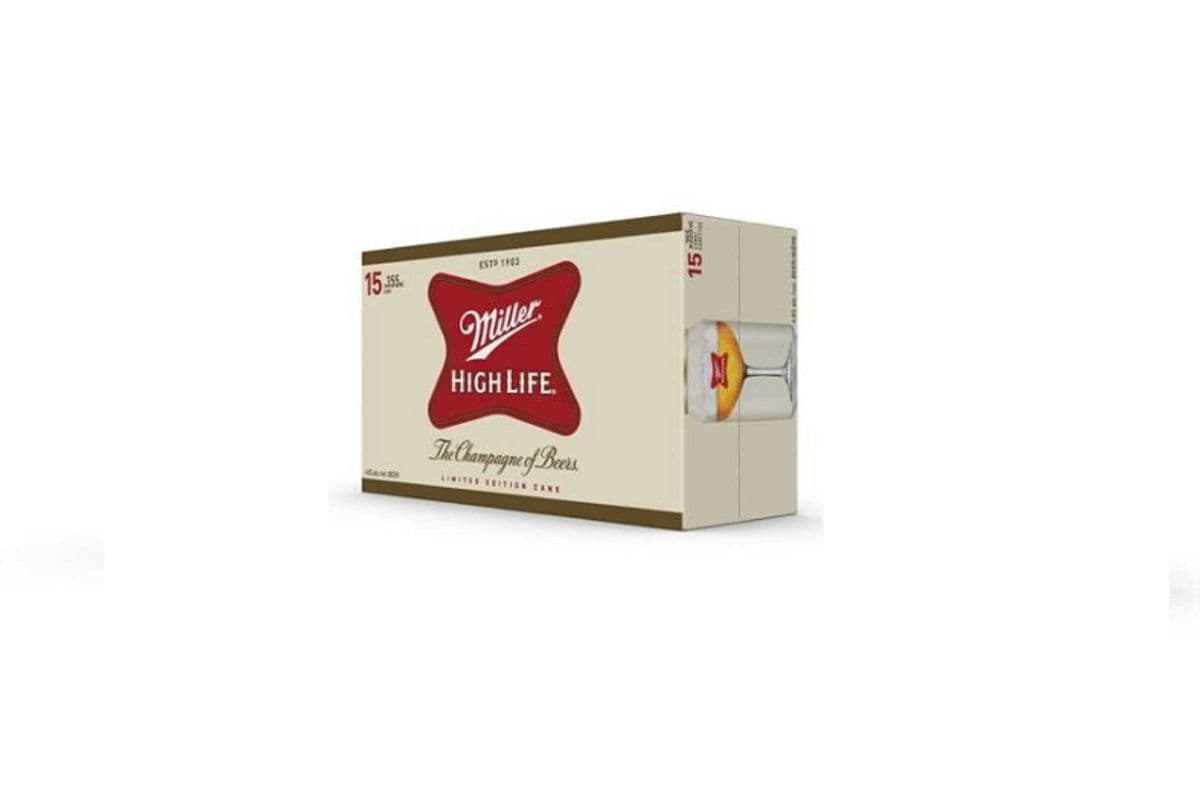 797307 - MILLER HIGH LIFE (15 x 355ML (CANS))