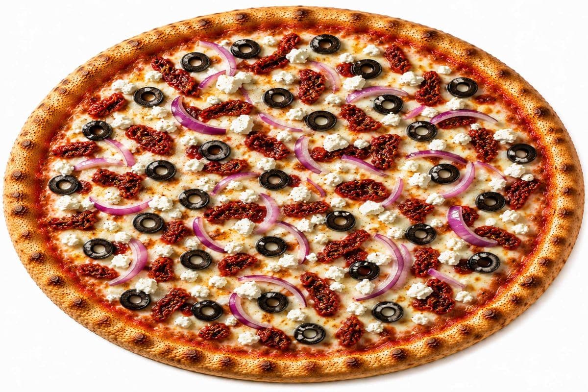 Mediterranean Style Pizza