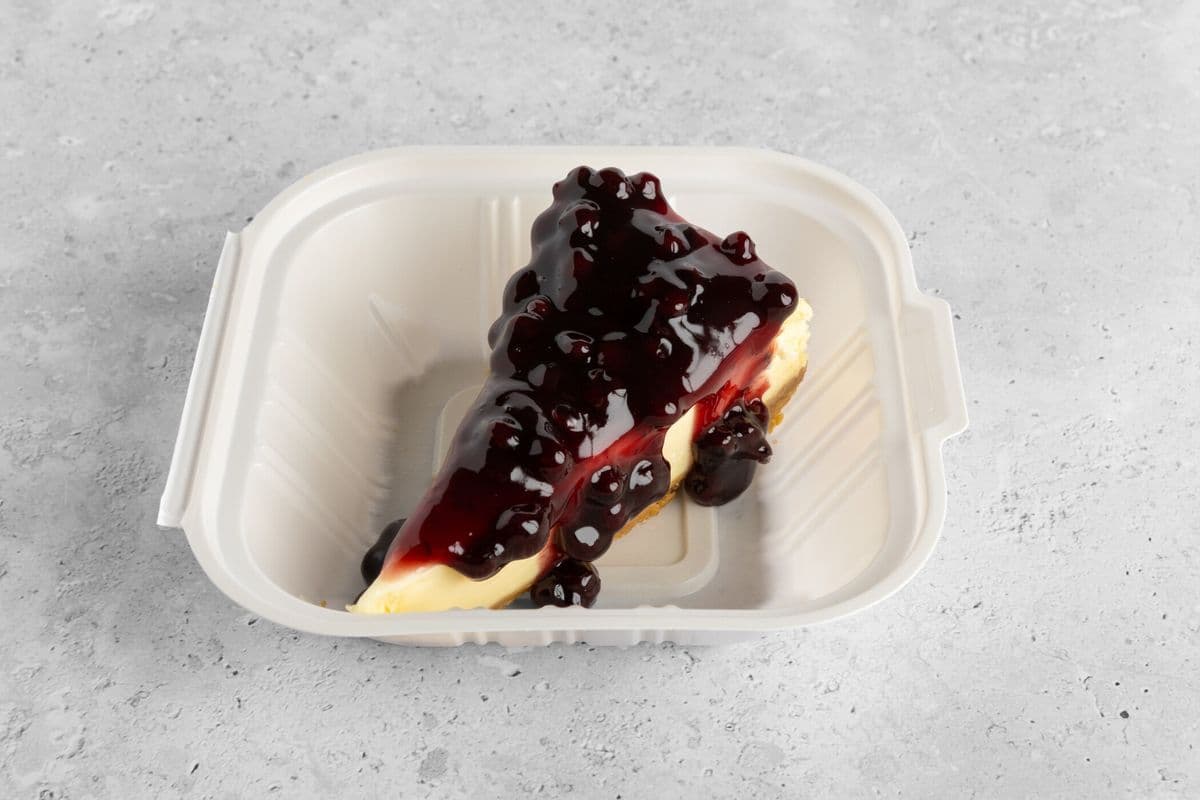 Blueberry Glazed Cheesecake