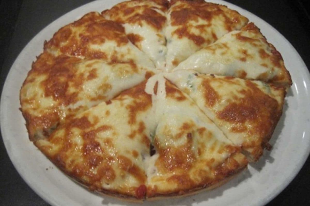 1. 10" Medium Ham and Mushroom Pizza