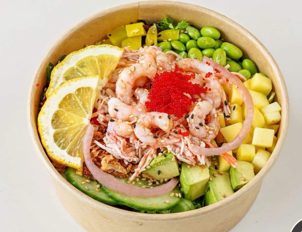 Poké aux crustacés 