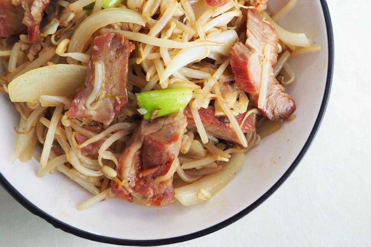 Roast Pork Chop Suey