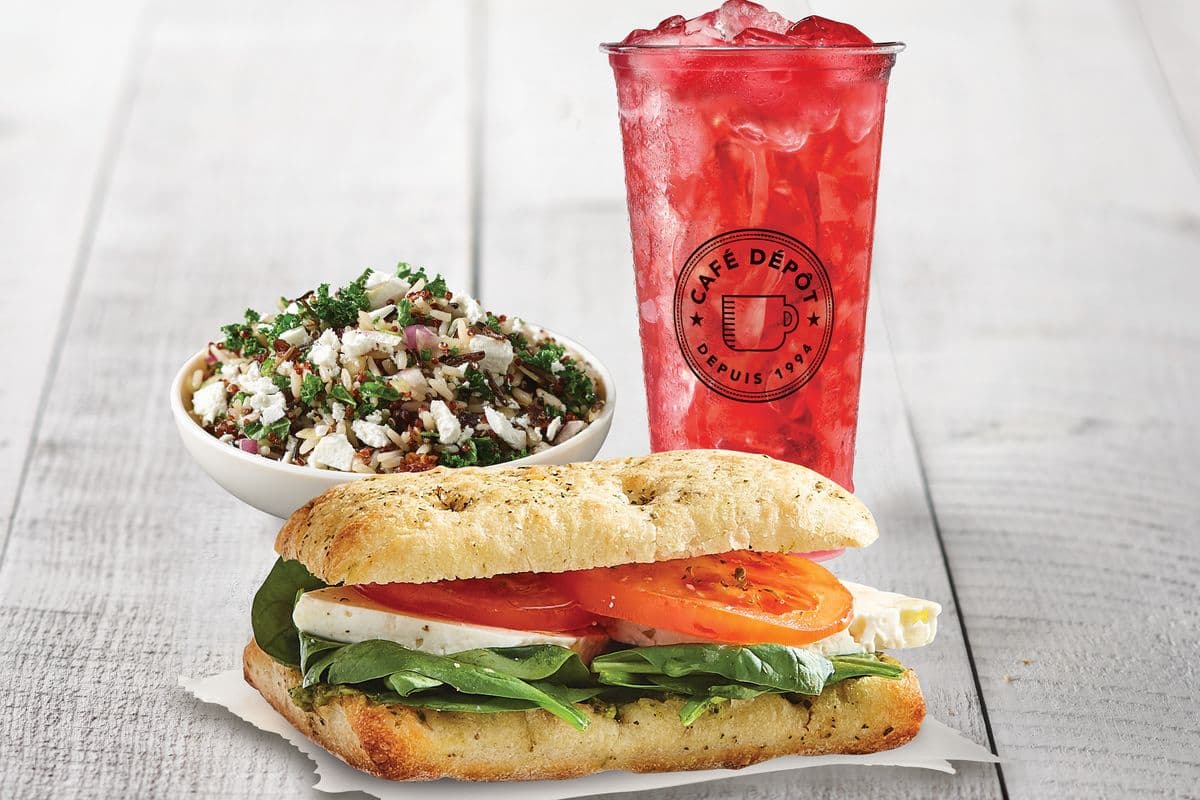 Trio sandwich végé misto / Veggie Misto Sandwich Trio