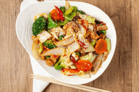 Szechuan Spicy Rice Bowl