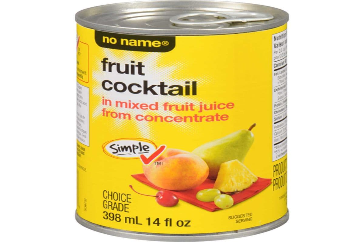 No Name - Fruit Cocktail (In Mixed Fruit Juice From Concentrate) (398ml)