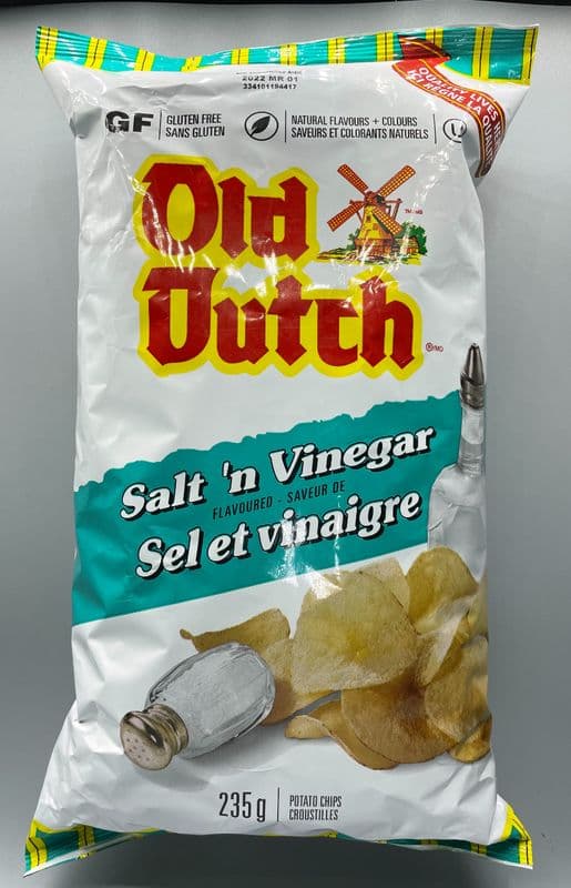 Old Dutch Salt n' Vinegar (235 g)