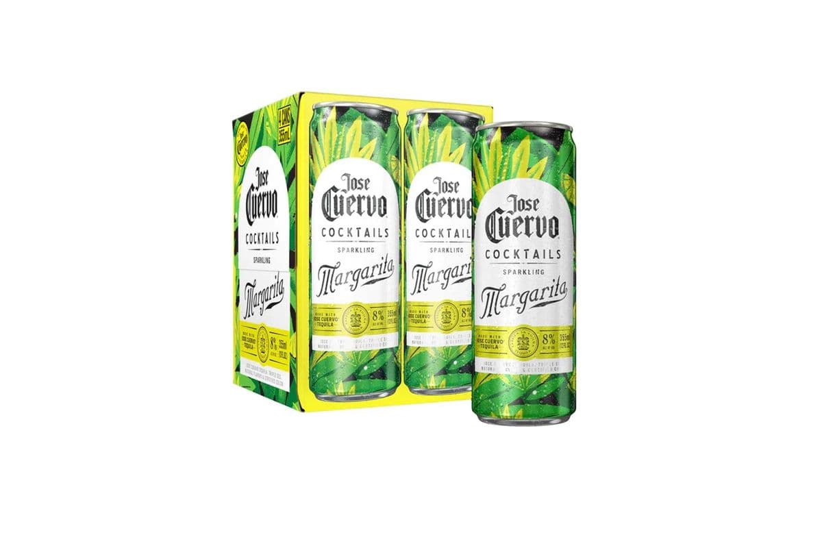 779096 - JOSE CUERVO SPARKLING - LIME MARGARITA (4 x 355ML (CANS))